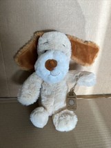 Goffa Eco Bear Puppy Dog Tan Plush 12" Soft Toy Stuffed Animal Sewn Eyes NOS - $18.76