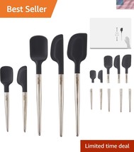 Silicone Kitchen Gadgets 5-Piece Set with Stainless Steel Handles - $209.99