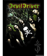 Devil Driver Poster Flag Band Photo Logo - $379.94 MXN