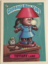 Tiffany Lamp Vintage Garbage Pail Kids  Trading Card 1986 - $2.96