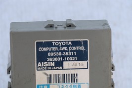 TOYOTA 4RUNNER TCCM Transfer case 4wd 4x4 control module 89530-35311 image 2
