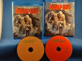 Dwayne Johnson Rampage Blu-ray Dvd Digital Copy - £3.49 GBP