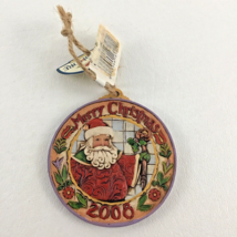 Jim Shore Santa Hanging Holiday Ornament 4010896 Heartwood Creek Enesco ... - £30.97 GBP