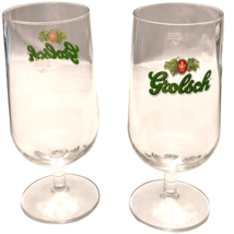 2 Grolsch Premium Dutch Beer Glasses, stemmed, 25 cL - £15.79 GBP