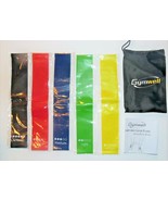 Gymwell Resistance Loop Bands Set of 5 w/Carry Case NEW - £7.94 GBP