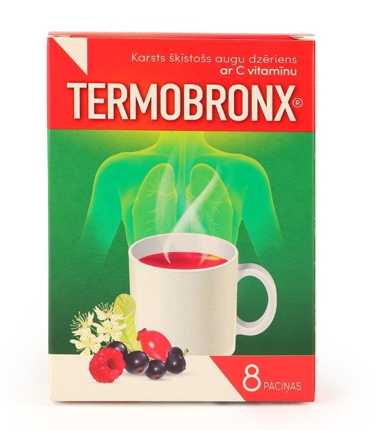 Termobronx hot drink - powder, 8 sachets Anti-cold - $19.91
