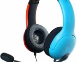 PDP AirLite Blue/Red Over the Ear Wired Gaming Headset for Nintendo Switch - $15.79