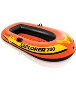 Intex 58330Ep Explorer 200 Inflatable Boat: 2-Person – Dual Air Chambers – - $35.99