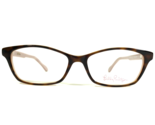 Lilly Pulitzer Petite Eyeglasses Frames Harding Mini Tortoise Pink 48-14... - $46.54
