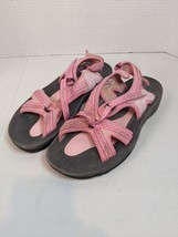 Lands End Sandal Flip Flop Pink Hook and Loop Adjustable Size 9B Women&#39;s... - $18.70