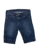 KUT from Kloth Women Size 0 (Measure 27x10) Dark Blue Bermuda Jean Shorts - £8.30 GBP