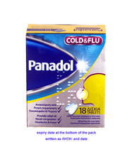 PANADOL COLD &amp; FLU 18 CAPLETS - £13.71 GBP