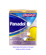 PANADOL COLD &amp; FLU 18 CAPLETS - $326.21 MXN