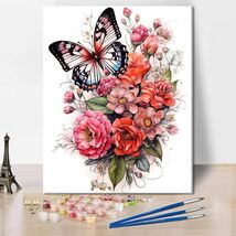 TUMOVO Skeleton Paint by Numbers Kit Adults 16x20 Inches Frameless - $70.47 MXN