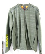 Men&#39;s Russell Wind Breaker Zip Up Green Medium - €10,92 EUR