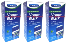 ( 5 ) xtraacare Non Medicated No Mess Soothing VaporStick Solid Balm 1.2... - £22.64 GBP