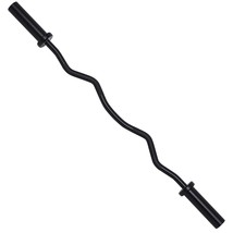 Everyday Essentials Olympic Super Curl Barbell Curl Bar, 48 Inch (350 Lb Weight  - £112.99 GBP