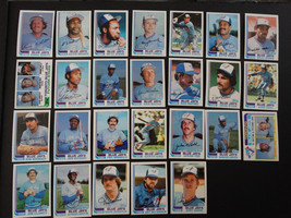 1982 Topps Toronto Blue Jays Team Set of 26 Baseball Cards - £9.59 GBP