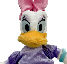 Disney Store Daisy Duck Plush with Pink Bow &amp; Shoes 19&quot; Stuffed Animal - £18.95 GBP
