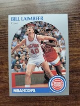 Bill Laimbeer 1990-1991 NBA Hoops #108 - Detroit Pistons - NBA - Fresh Pull - £1.77 GBP