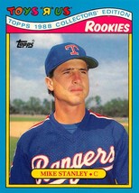 1988 Topps Toys R Us Rookies #29 Mike Stanley Texas Rangers ⚾ - £0.69 GBP