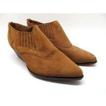Zodiac Suede Brown Booties Womens Size 8 - $15.00