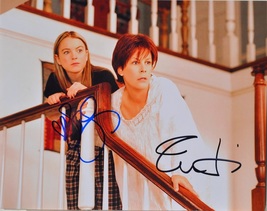 Jamie Lee Curtis &amp; Lindsay Lohan Signed Photo - Freaky Friday w/COA - £366.90 GBP