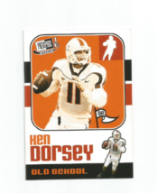 Ken Dorsey (Univ Of Miami) 2003 Press Pass Je Old School Insert Card #OS6 - £4.61 GBP