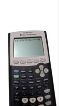 Texas Instruments TI-84 Plus Graphing Calculator - Black Working W Cover - £42.82 GBP