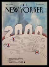 COVER ONLY The New Yorker January 6 1997 2000 Another Year by Saul Steinberg - £11.14 GBP