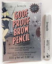 Benefit Goof Proof Brow Pencil #5 WARM BLACK BROWN Waterproof .001 oz/.0... - $240.15 MXN