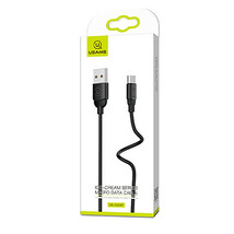 BRAND NEW USAMS US-SJ247 Black Micro USB Smartphone Charging Data Cable - $111.09 MXN