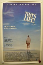 THAT&#39;S LIFE! 1986 Jack Lemmon, Julie Andrews, Sally Kellerman-One Sheet - £22.76 GBP