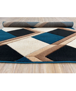 Hand Tufted Leopard Weaving carpet for living room, bedroom, sofa hall s... - $345.11 CAD