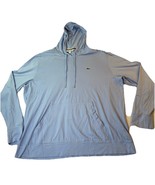 Lacoste Lightweight Hoodie-Men’s Size 3XL Light Blue Big Fit Hooded Read - $19.99