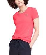 Under Armour Womens Seamless T-Shirt Color Beta Red Size Small - £31.76 GBP