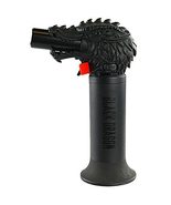 Black Dragon Head Jumbo Torch REFILLABLE Butane Lighter with Adjustable ... - £12.62 GBP