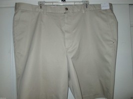 John W. Nordstrom Smartcare Wrinkle-Free Solid Men’s Dress Shorts Beige 44 - £24.29 GBP