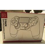 2 Pack Wireless Controllers, Compatible with PS4/PS4 Pro/PS4 Slim, Bluet... - $44.10