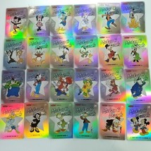 Kakawow Disney 100 Mickey and Friends Silver Holo Complete Set # 1-24 Ho... - $98.99