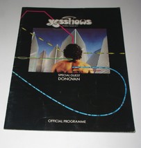 Yes Band Concert Tour Program Vintage 1977 Donovan John Anderson Bill Bu... - €17,13 EUR
