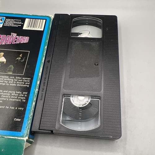 The Graveyard VHS 1987 Interglobal Home Video Horror Lana Turner  Item image 5