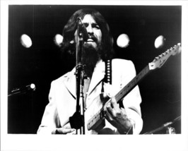 George Harrison 1970&#39;s era on stage with guitar vintage 8x10 inch photo - £11.58 GBP