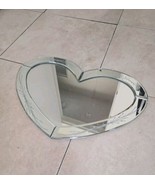 Heart Shaped Mirror Dresser Set by Studio Silversmiths 13x18&quot; - $44.68