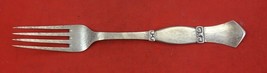 Danish Sterling by Various Makers Sterling Silver Dinner Fork deco 1927 8 5/8&quot; - £123.82 GBP