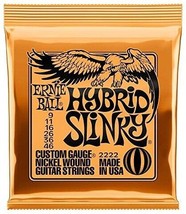 Ernie Ball Hybrid Slinky Nickel Wound Electric Guitar Strings - 9-46 Gau... - $8.99