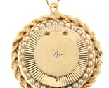 Vintage pearl and gold Women&#39;s Pendant 14kt Yellow Gold 269969 - $999.00