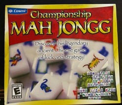 Championship Mah Jongg PC CD-Rom Game Software Computer Game - £3.18 GBP