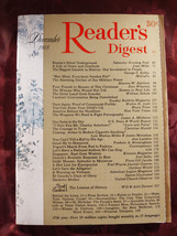 Readers Digest December 1968 Christmas James Michener Jack Benny Charles Kuralt - £6.41 GBP