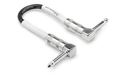 Hosa CPE-112 Instrument Patch Cable, Right-angle to Same, 12&quot; - £8.78 GBP